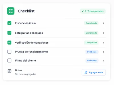 Checklist